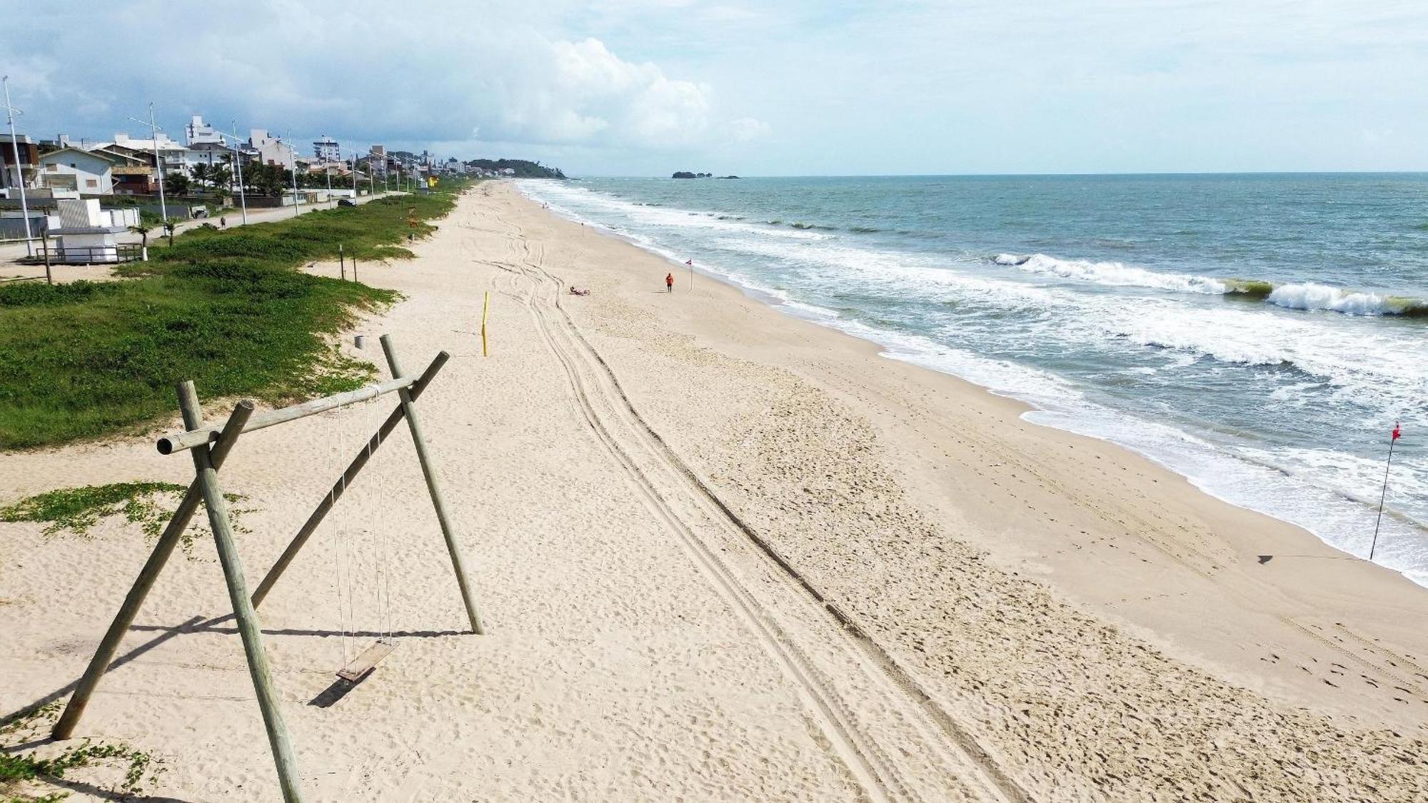 شقة 150M Da Praia Em Um Fantastico Edificio Em Balneario Piçarras المظهر الخارجي الصورة